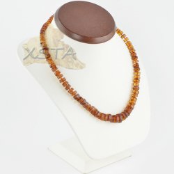 Adults amber cognac necklace tablets